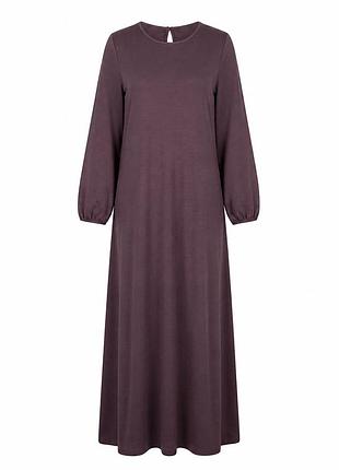 Платье свободного кроя для женщины ecesun bdo103742 50(xl) фиолетовый