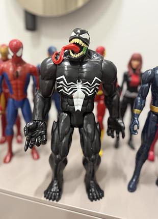 Веном marvel hasbro titan hero series 30 см з power fx портом, оригінал