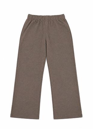 Брюки regular fit палаццо для женщины sevda bdo103843 42(m) коричневый