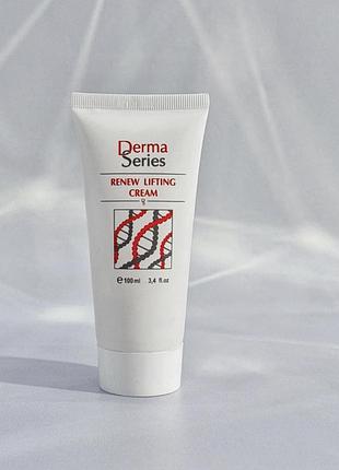 Регенеруючий анти-ейдж крем з ліфтинговим ефектом derma series