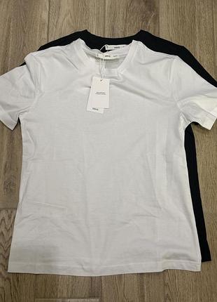Футболка mango xs біла
