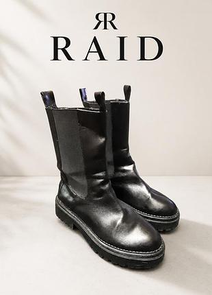 Женские ботинки, весенние,брутальные ботинки raid,р.39