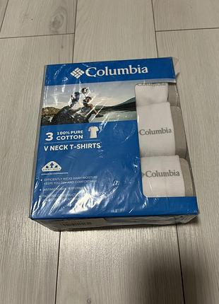 Чоловічі футболки columbia оригінал набір із 3 штук.