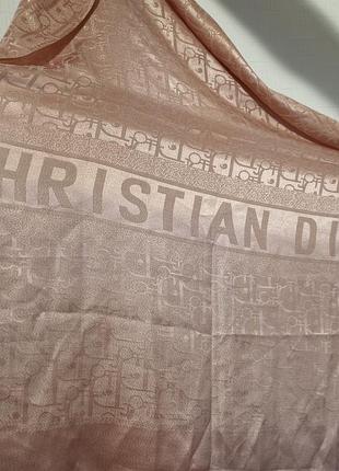 Christian dior хустка шаль палантин шовк кашемір