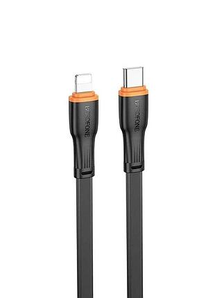 Кабель borofone bx118 esplendido charging data cable ip black