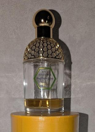 Остатки во флаконе guerlain aqua allegoria angelique lilas