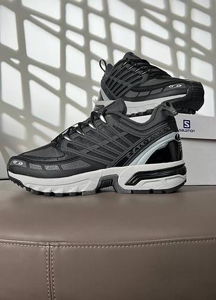 Мужские кроссовки salomon acs pro BSDx grey black white