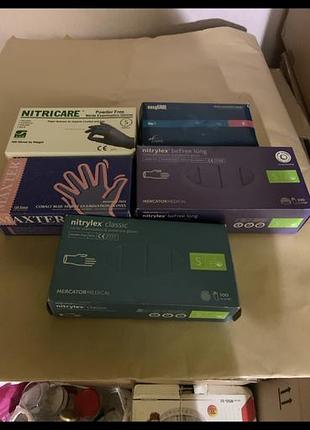 Нитрилові перчатки,рукавички mercator nitrylex