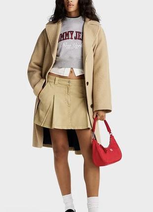 H&m крута спідниця « тенісна» кемел щільна