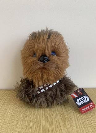 Плюшева мʼяка іграшка фігурка зі звуком star wars chewbacca talking plush toy by underground toys vintage 2010s