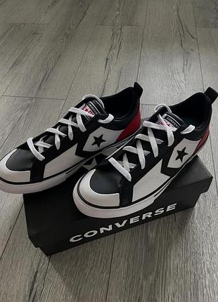 Нові оригінальні кросівки converse pro blaze trainers black/​red/​white