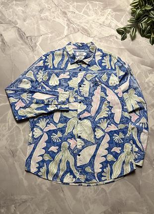 Сорочка desigual abstract art floral shirt