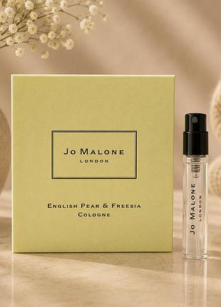 Пробник jo malone london english pear&freesia