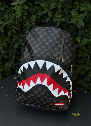 Брендовий рюкзак ранець sprayground drip shark in paris