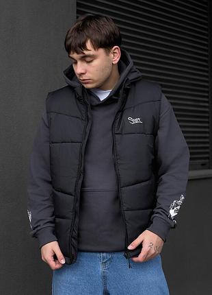 Жилетка на кожен день staff jova black logo