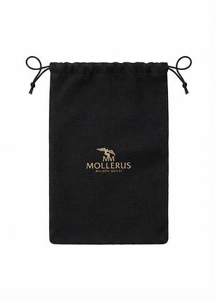 Фирменный пыльник чехол мешочек mollerus черный для сумки или аксессуаров