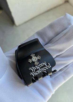 Заколка black vivienne westwood nightway