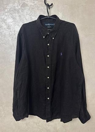 Сорочка ralph lauren льон