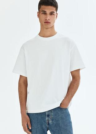 Чоловіча футболка h&m relaxed fit