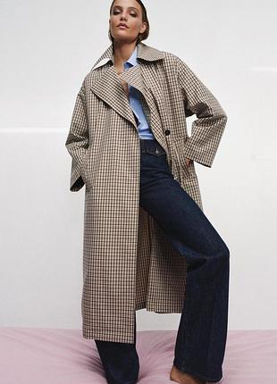 Тренч оверсайз zw collection от zara
