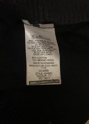 Джемпер lyle scott 3
