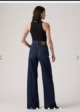 Джинси levi’s ribcage wide leg linen