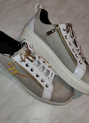 Унисекс кеды со змейками giuseppe zanotti