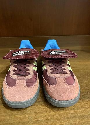 Кросівки / кеди adidas wales bonner x samba nylon fox brown ie0579