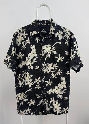 Сорочка гавайка льняна quiksilver
