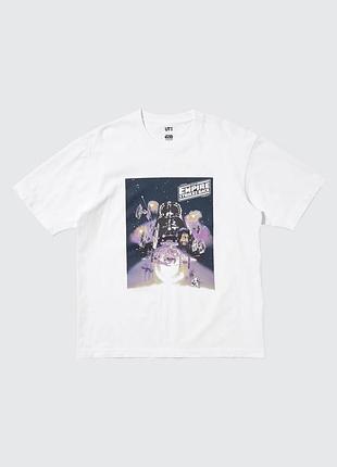 Футболка uniqlo унісекс з принтом star wars