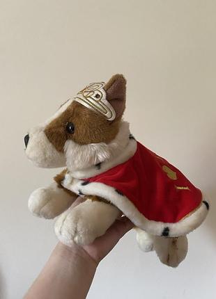 Колекційна собачка коргі hamleys (london) у королівській мантії