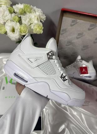 Nike air jordan 4 retro full white