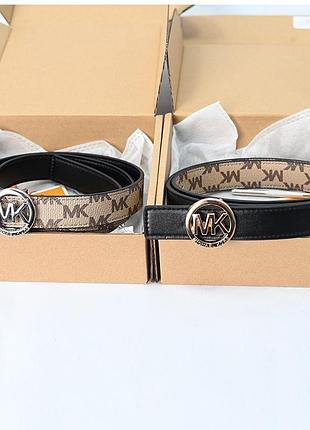 Жіночий ремінь двосторонній michael kors