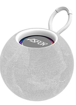 Колонка bluetooth aspor h52- білий