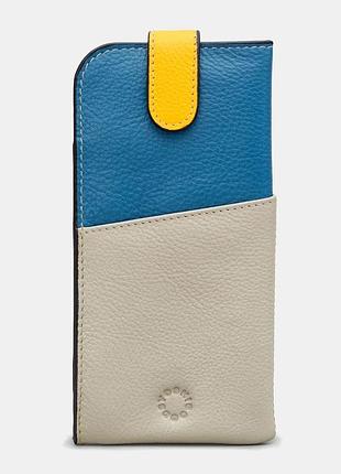 Шкіряний чохол для окулярів yoshi y4309 cb (coastal multicolor)