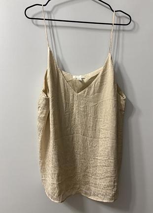 Бежева майка h&m