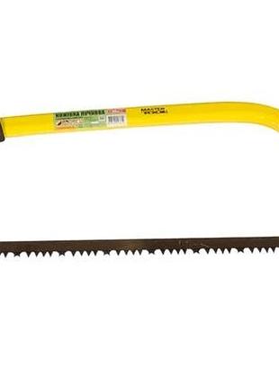 Ножівка лучкова mastertool 530 мм, 4 tpi, з ергономічною ручкою 14-6913