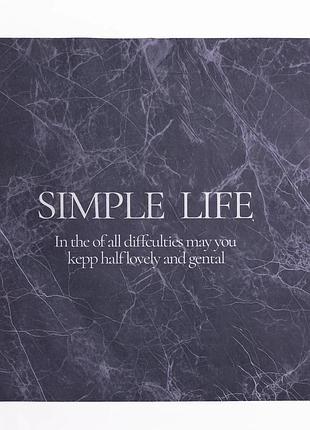 Килимок для ванної кімнати simple life 58*58 см діатомітовий hp-42-11
