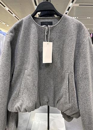 Бомбер zara