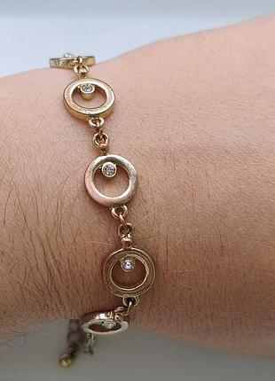 Вінтажний браслет avon в стилі chopard happy diamonds (маркування)