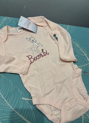 Боді на малишку 3-6 міс, disney baby