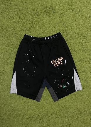 Шорти gallery dept paint splatter black