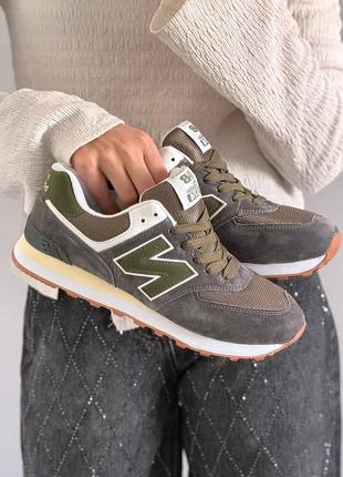 Чоловічі кросівки new balance 574 графіт