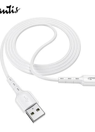 Кабель avantis a111 novel usb – lightning- білий