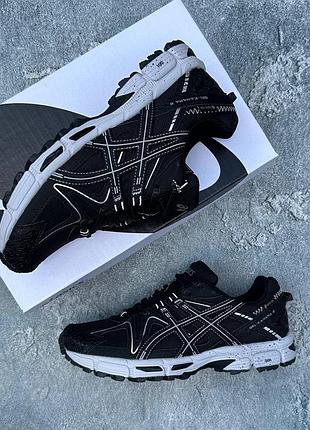 Asics gel-kahana 8 black/grey gortex