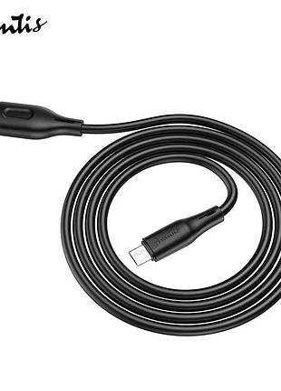 Кабель avantis ac-87m silicone usb – micro- чорний