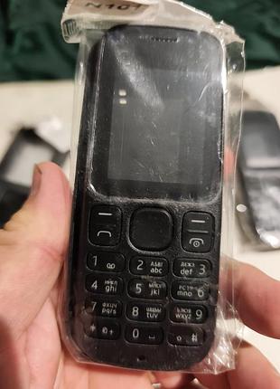 Корпус для телефона nokia 101/100 з клавіатурою.новий.