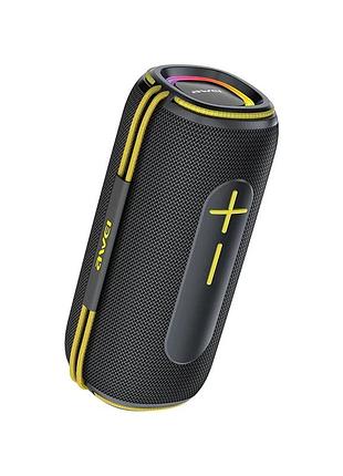 Bluetooth колонка awei ka5 (20w)- чорний-жовтий
