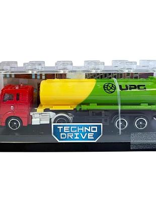 Дитяча мінімодель автоцистерна upg technodrive 250560cg у пластиковому боксі