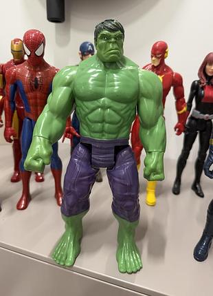 Халк marvel avengers hasbro titan hero series 30 см з power fx портом, оригінал
